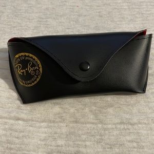 Rayban Black Glasses Case